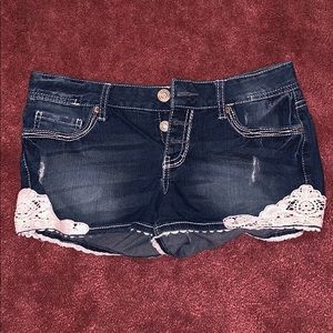 Jean shorts